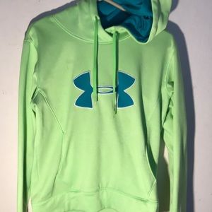 Under Armour Lime Green hoodie